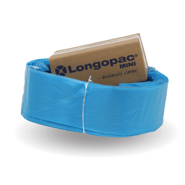 Longopac Mini Waste Bag - Blue, 60 meters